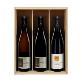 Bourgognes Domaine d'Ardhuy 3 bouteilles & caisse bois