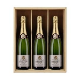 Champagne Bouby Brut - 3 bouteilles & Caisse bois