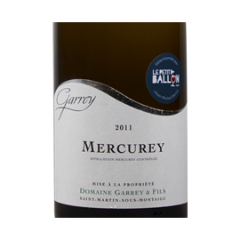 Domaine Thierry Garrey - Mercurey Blanc 2011