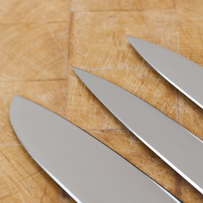 Set 3 couteaux type japonais en coffret