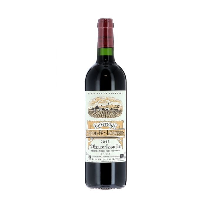 Vin rouge Saint-Emilion Grand Cru 2016 - Château Grand Pey Lescours