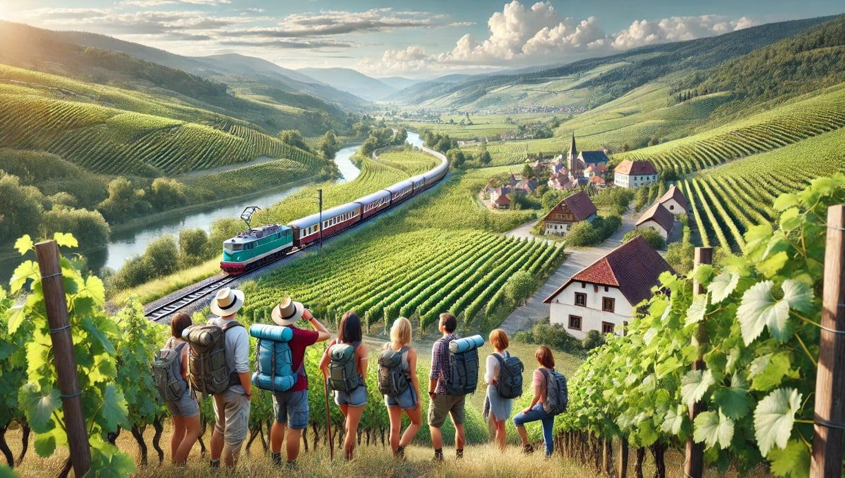 image Nos 5 conseils pour organiser un voyage en train à travers les vignobles